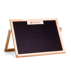 Detská magnetická obojstranná tabuľa ARTMIE so stojanom 30 x 40 cm