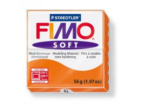 Modelovacia hmota FIMO Soft termotvrdnúca - 56 g - Oranžová