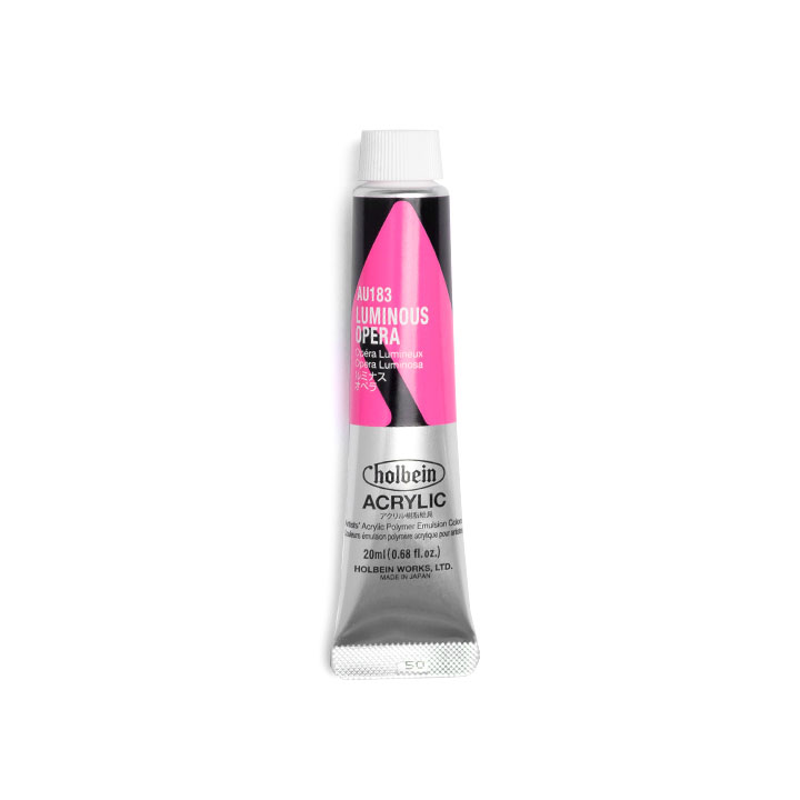 Profesionálne akrylové farby Heavy Body - Holbein | luminiscenčné odtiene