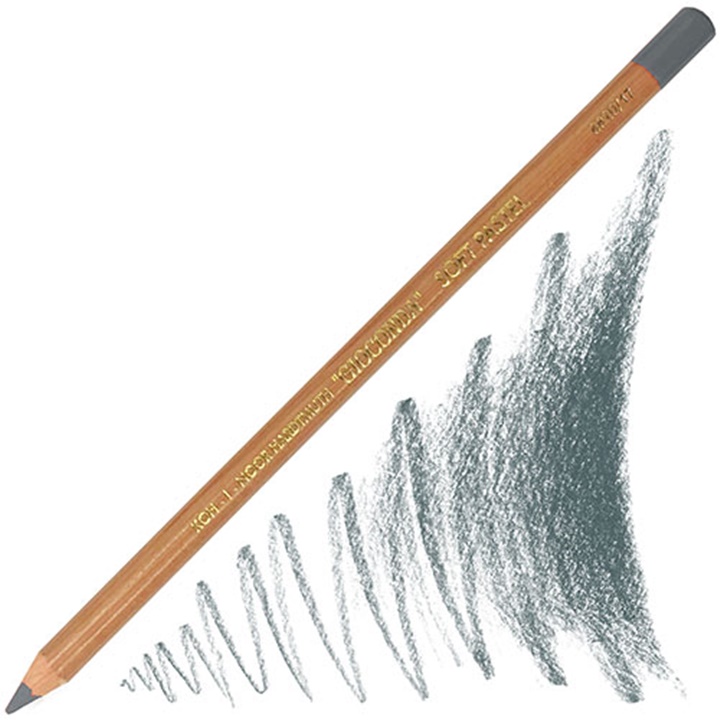 Suchý pastel v ceruzke KOH-I-NOOR / Gun Metal
