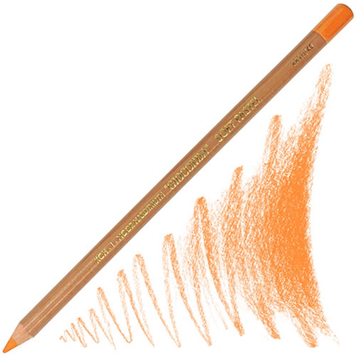 Suchý pastel v ceruzke KOH-I-NOOR / oranžová tmavá