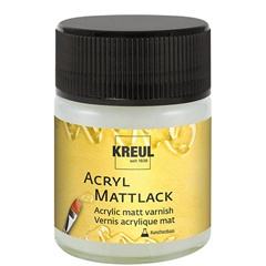 Matný akrylový lak 50 / 250 ml na báze syntetickej živice Hobby Line | rôzne objemy