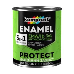 Antikorózny smalt 3 v 1  KOMPOZIT PROTECT  0.65 kg - rôzne odtiene