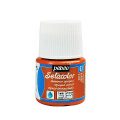 Farba na textil Pebeo Setacolor Opaque Shimmer [metalická] 45 ml | rôzne farby