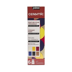 Farby na keramiku  Pebeo Ceramic  6 x 20 ml