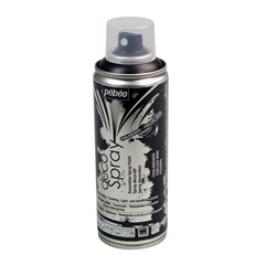 Akrylová kriedová farba v spreji  Pebeo  200 ml čierna