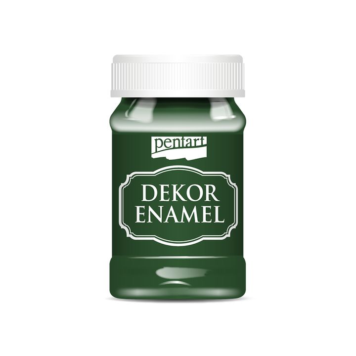 Dekoračný smalt Pentart 100 ml | zelená