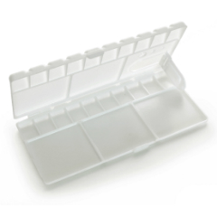 Plastová kazeta Renesans pre akvarelové farby / 10 kalíškov