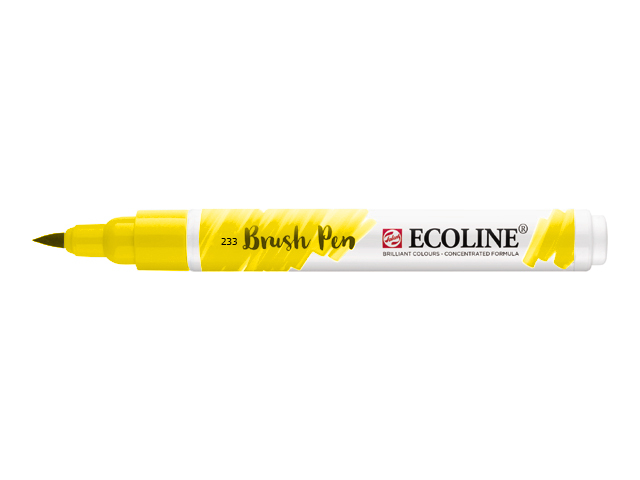 Akvarelové pero Ecoline brush pen / Cahrtreuse 233