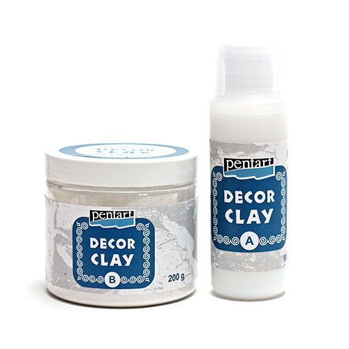 Odlievacia zmes Decor Clay / Decor Clay Big: 200 g komp. B + 80 ml komp. A