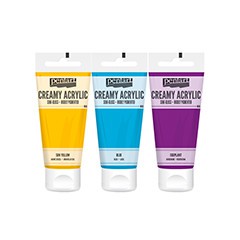 Krémová akrylová farba pololesklá Pentart 60 ml | rôzne odtiene