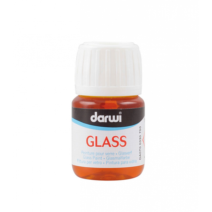Darwi Glass Vitrážová farba 30 ml / žltá