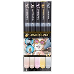 Sada popisovačov Chameleon 5 dielna - Pastel Tones