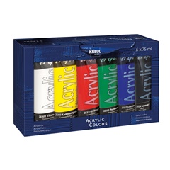 Akrylové farby El Greco / sada 6 x 75 ml