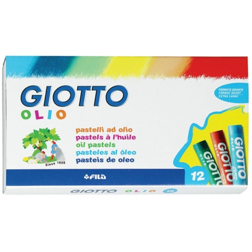 Olejové pastely GIOTTO OLIO SET12