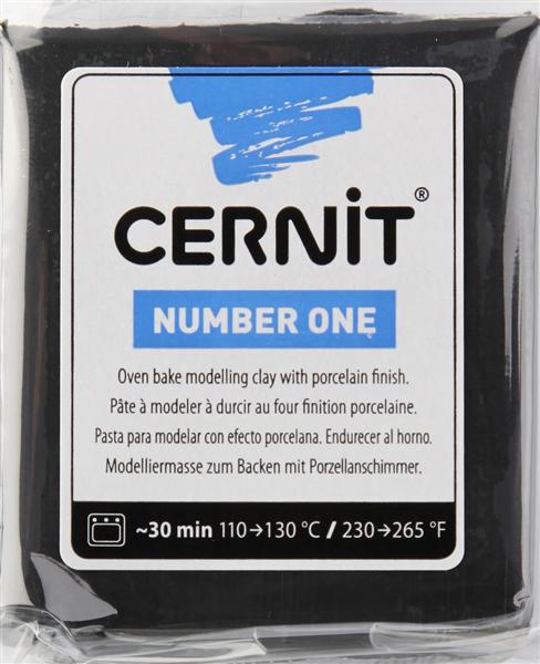 Modelovacia hmota Cernit 56 g. - čierna