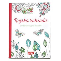 Rajská zahrada - omalovánky pro dospělé
