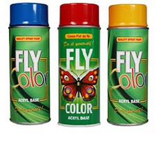 Akrylový lak v spreji FLY COLOR 400 ml | rôzne odtiene