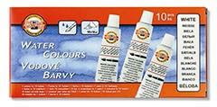 Vodová farba - beloba krycia 16 ml / 1ks