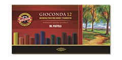 8352 Súprava umeleckých olejových pastelov 12ks GIOCONDA
