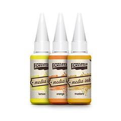 Farebný atrament mediaink 20ml | rôzne farby