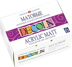 Akrylové farby DECOLA matné | rôzne sady