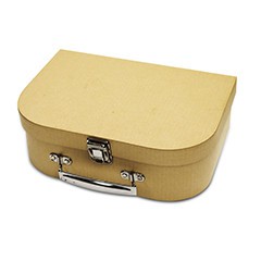 Kartónový kufrík 25.5x17.5x8.5 cm