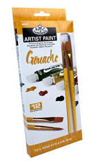Gvašová farba ARTIST Paint 12x12ml 