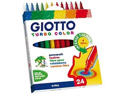 Fixky GIOTTO TURBO COLOR / 24 farieb