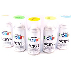 Akrylová farba v spreji HOBBY-150ml | rôzne farby