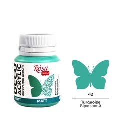 Akryl na dekorácie, MATT, 20 ml, ROSA TALENT | rôzne farby