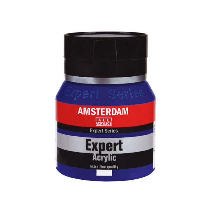 Akrylová farba Amsterdam  Expert Series 400 ml – permanentná modrofialová nepriehladná