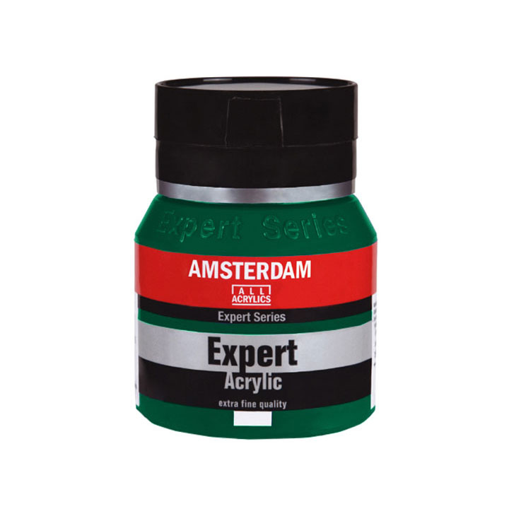 Akrylová farba Amsterdam  Expert Series 400 ml – permanentná tmavozelená