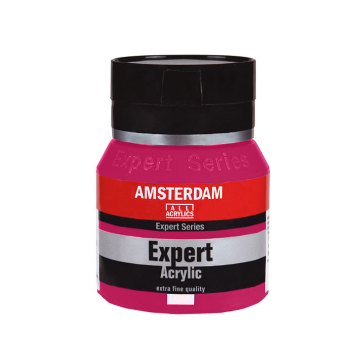 Akrylová farba Amsterdam  Expert Series 400 ml – quinacidrone tmavoružová nepriehladná