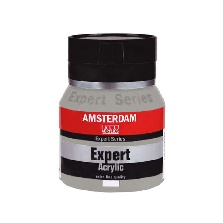 Akrylová farba Amsterdam  Expert Series 400 ml – titánová biela buff tmavá