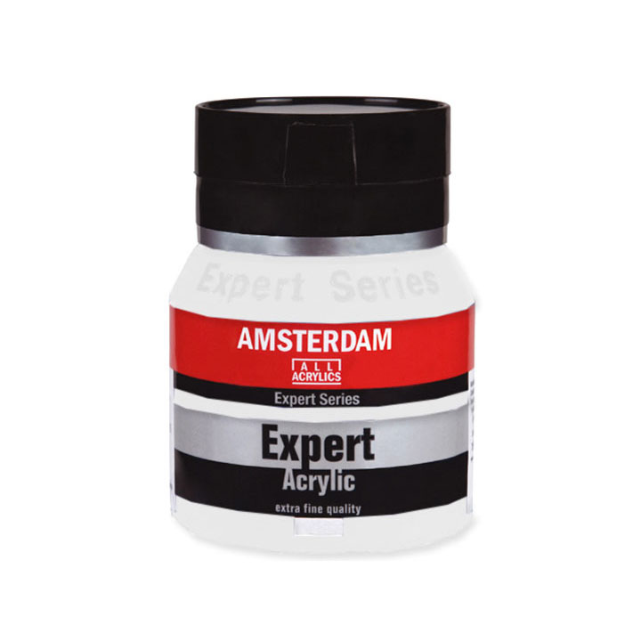 Akrylová farba Amsterdam  Expert Series 400 ml – titanovo biela