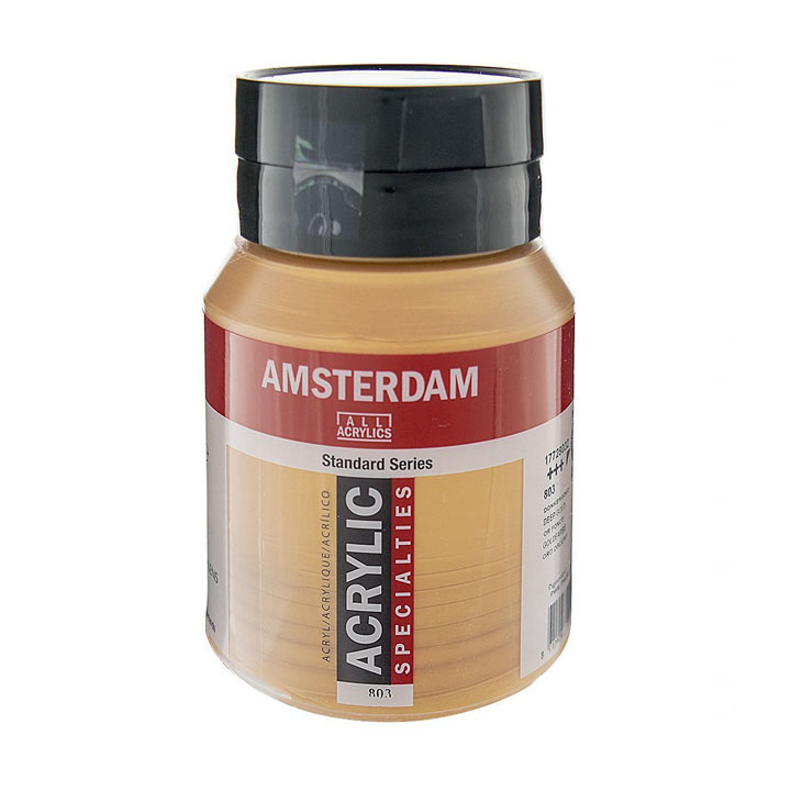Akrylová farba Amsterdam Standard Series 500 ml / 803 sytá zlatá