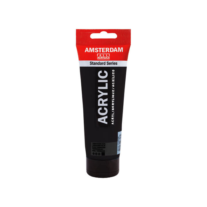 Akrylová farba Amsterdam  Standart Series 120 ml / 735 Oxide čierna