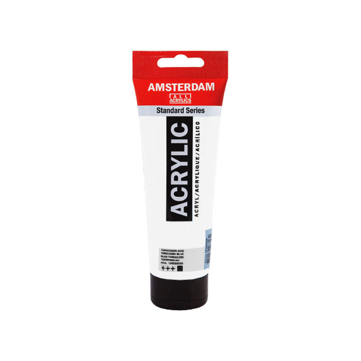 Akrylová farba Amsterdam  Standart Series 250 ml / 104 zinková biela