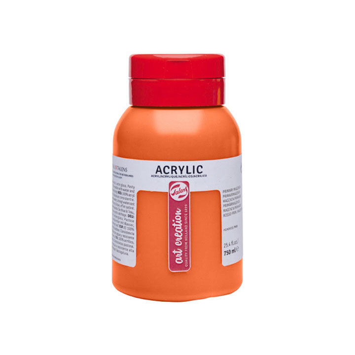 Akrylová farba ArtCreation Essentials 750 ml - azo oranžová - 276