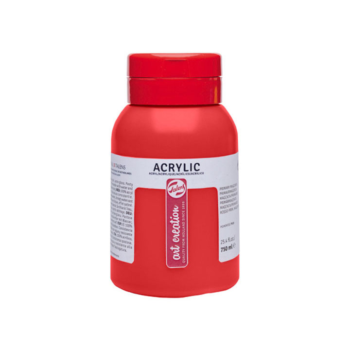 Akrylová farba ArtCreation Essentials 750 ml – naftol červená – 396
