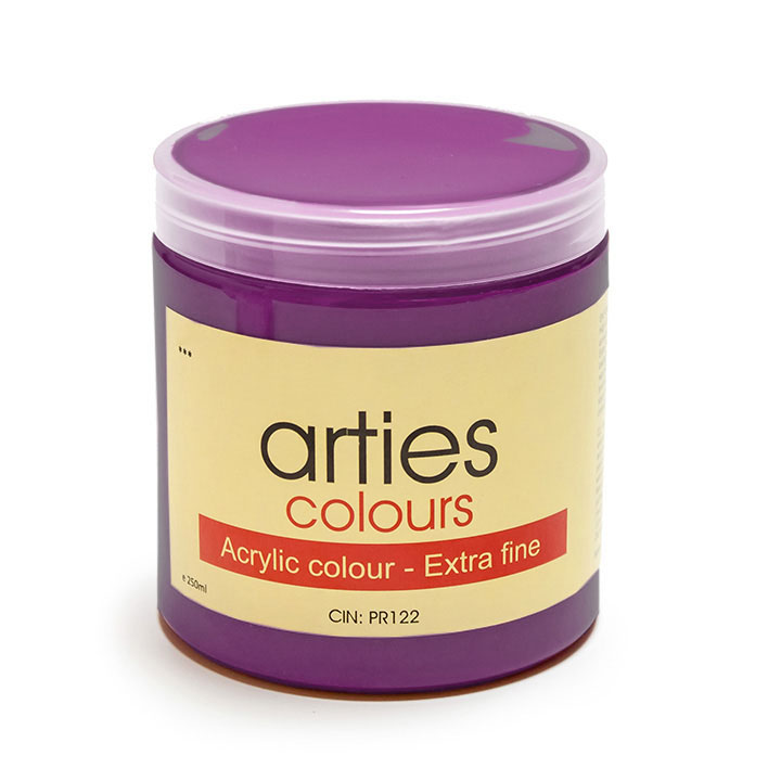 Akrylová farba Arties Colours 250 ml - Alizarin fialová