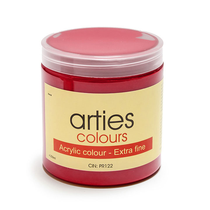 Akrylová farba Arties Colours 250 ml - Cadmium červená stredná - Hue