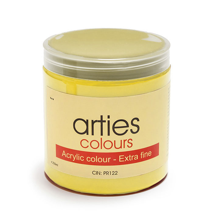 Akrylová farba Arties Colours 250 ml - zlatá