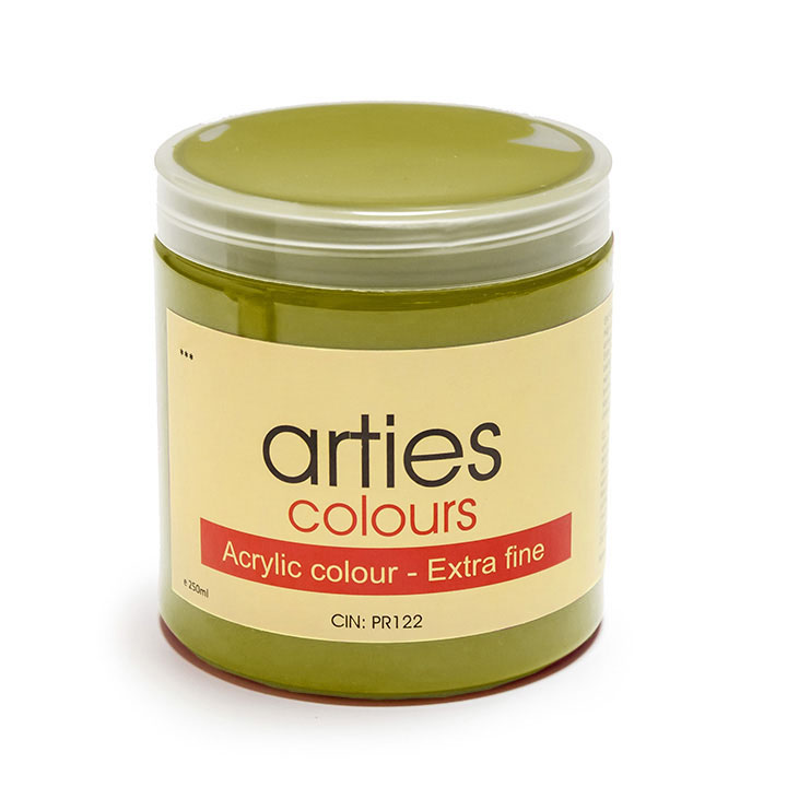 Akrylová farba Arties Colours 250 ml - zelená zlatá