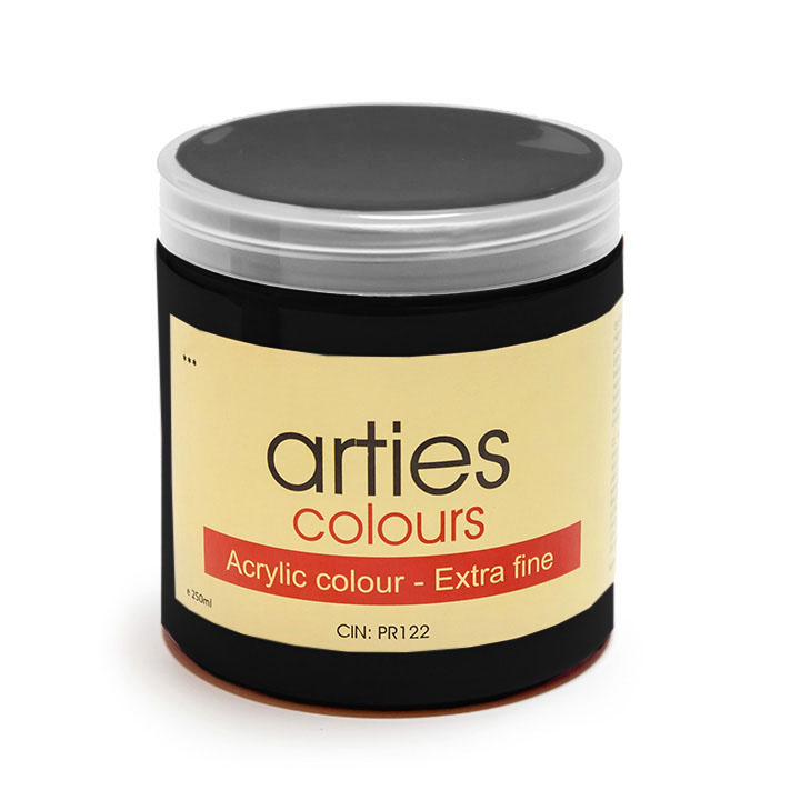 Akrylová farba Arties Colours 250 ml - Mars čierna