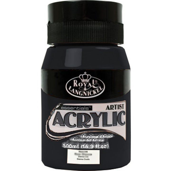 Akrylová farba Royal Essentials 500 ml / Mars čierna