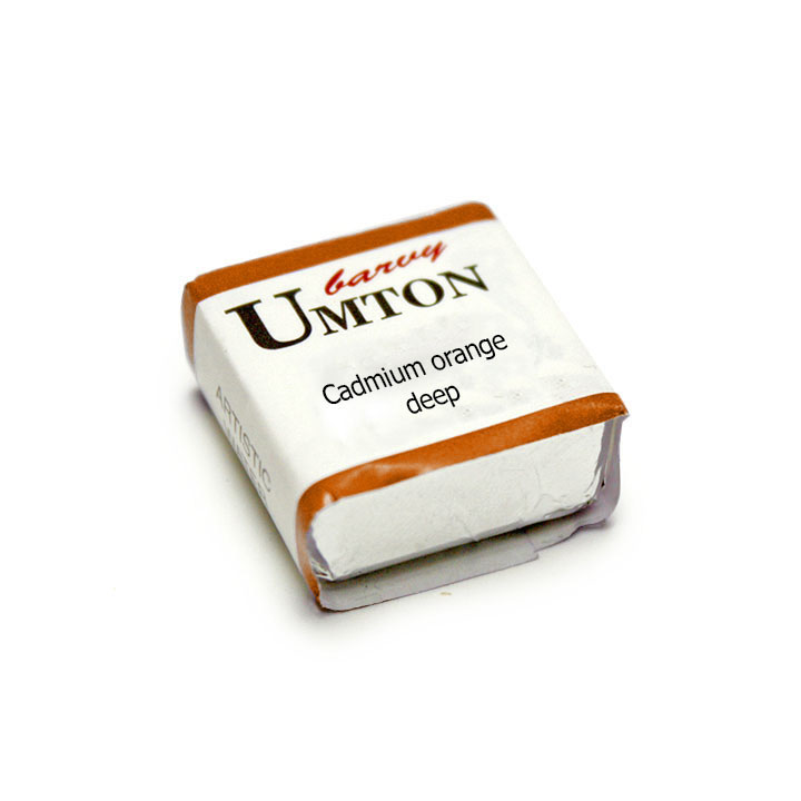 Akvarelová farba Umton - Cadmium oranžová sytá 2.6 ml