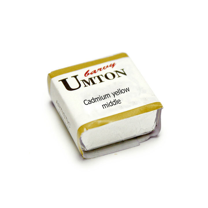 Akvarelová farba Umton - Cadmium žltá stredná 2.6 ml