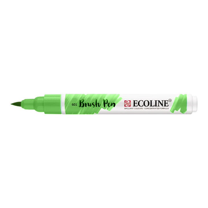 Akvarelové pero Ecoline brush pen / svetlozelená 601